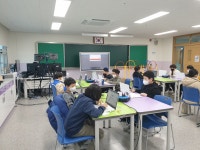 발명교실 수업사진<발명교육센터<삼남초등학교 삼남초등학교