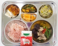 식단사진<급식실<학교소식<문수중학교 문수중학교
