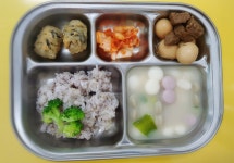 점심 급식<급식소식<학부모공간<상안유치원 상안유치원