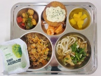 식단사진<급식실<학교소식<문수중학교 문수중학교