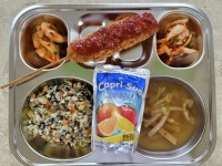 이달의 식단<급식소식<알림마당<대송중학교 대송중학교