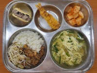 이달의식단<급식실<열린행정<연암중학교 연암중학교
