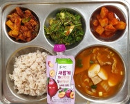 이달의식단 및 급식사진<급식실<학교소식<효정고등학교 효정고등학교