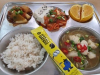식단사진<학교급식<학교소식<외솔중학교 외솔중학교