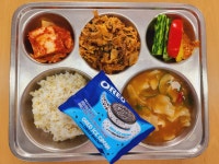 급식 사진<급식소식<열린학교<현대청운중학교 현대청운중학교
