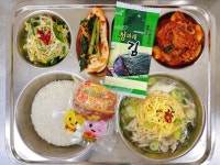 식단사진<급식소식<학교소식<장검중학교 장검중학교