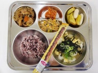식단사진<급식실<학교소식<문수중학교 문수중학교