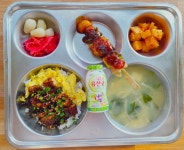 오늘의식단<급식소식<다운중학교 다운중학교