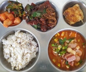 급식사진<급식 · 영양<영양/보건<울산제일중학교 울산제일중학교