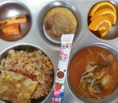 오늘의메뉴<급식 · 영양<영양/보건<울산제일중학교 울산제일중학교