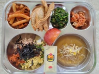 이달의 식단<급식소식<알림마당<대송중학교 대송중학교