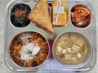 이달의 식단<급식소식<알림마당<대송중학교 대송중학교