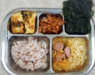 점심 급식<급식소식<학부모공간<상안유치원 상안유치원