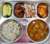 이달의식단<급식소식<알림마당<척과초등학교 척과초등학교