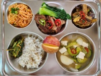 식단사진<학교급식<학교소식<외솔중학교 외솔중학교