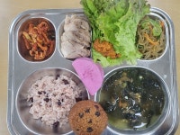 급식사진<급식실<열린 행정실<무거고등학교 무거고등학교