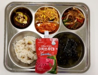 식단사진<급식실<학교소식<문수중학교 문수중학교