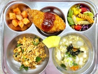 식단사진란<학교급식<알림마당<함월고등학교 함월고등학교