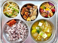 식단사진란<학교급식<알림마당<함월고등학교 함월고등학교