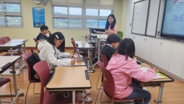 방과후학교 프로그램 사진<선택형 교육 프로그램(방과후학교 프로<늘봄학교<상북초등학교 상북초등학교