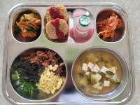 이달의 식단<급식소식<알림마당<대송중학교 대송중학교