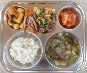 식단사진<영양게시판<학교소식<청솔초등학교 청솔초등학교