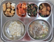 이달의식단<급식실<학교소식<효정중학교 효정중학교