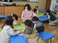 나. 돌봄교실 사진<나. 선택형 돌봄프로그램(돌봄교실)<늘봄학교<미포초등학교 미포초등학교