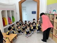 아이들의 모습<병설유치원<평산초등학교 평산초등학교