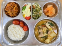 식단사진<급식소식<학교소식<장검중학교 장검중학교