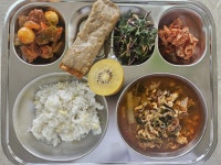 오늘의 급식<급식소식<알림마당<대송중학교 대송중학교