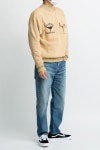 LOT 478 MILITARY SWEATSHIRT GRENIER FIELD BEIGE - 스컬프스토어 스컬프스토어