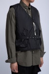 E-1(2934) VEST BLACK - 스컬프스토어 스컬프스토어