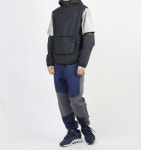 D3014 Ampere Popover Technical Windbreaker Black - 스컬프스토어 스컬프스토어