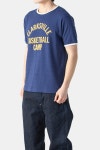 LOT 4059 RINGER T CLARKSVILLE NAVY/CREAM - 스컬프스토어 LOT 4059 RINGER T CLARKSVILLE NAVY/CREAM