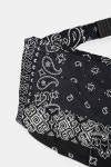 (25SS) GAUZE BANDANA BEACH SNUFKIN BAG BLACK - 스컬프스토어 (25SS) GAUZE BANDANA BEACH SNUFKIN BAG BLACK