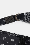 (25SS) GAUZE BANDANA BEACH SNUFKIN BAG BLACK - 스컬프스토어 (25SS) GAUZE BANDANA BEACH SNUFKIN BAG BLACK