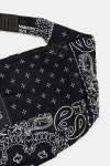 (25SS) GAUZE BANDANA BEACH SNUFKIN BAG BLACK - 스컬프스토어 (25SS) GAUZE BANDANA BEACH SNUFKIN BAG BLACK