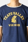 LOT 4059 RINGER T TEAYS VALLEY NAVY/CREAM - 스컬프스토어 LOT 4059 RINGER T TEAYS VALLEY NAVY/CREAM