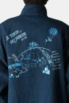 PC KENDO ZIP UP JACKET EMBROIDERY BLUE - 스컬프스토어 PC KENDO ZIP UP JACKET EMBROIDERY BLUE