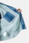 BANDANA DISCHARGE PRINT JACKET INDIGO - 스컬프스토어 BANDANA DISCHARGE PRINT JACKET INDIGO