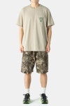 (25SS) SOUTH2 WEST8 S/S ROUND POCKET TEE - CIRCLE HORN TAUPE - 스컬프스토어 (25SS) SOUTH2 WEST8 S/S ROUND POCKET TEE - CIRCLE... 