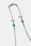 (25SS) BEADS EYEGLASS HOLDER STRAP SILVER - 스컬프스토어 (25SS) BEADS EYEGLASS HOLDER STRAP SILVER