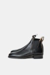 “The Rover” ARTISAN LEATHER SIDE-GORE BOOTS BLACK BROWN HORSE BUTT - 스컬프스토어 “The Rover” ARTISAN LEATHER SIDE... 