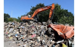 Belgium creates garbage highway for flood victims waste