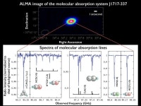 Radio shadow reveals tenuous cosmic gas cloud