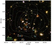 Astronomers identify faint radio-jets in the galaxy cluster CLJ1449+0856