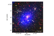 Galaxy cluster Abell 3558 has a peculiar mini-halo, observations suggest