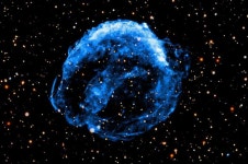 Supernova remnant video from NASAs Chandra is decades in making