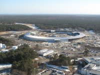 Brookhaven labs new light source halfway there